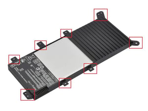 Asus X555L Notebook Bataryası - Pili / RETRO - Ver.2