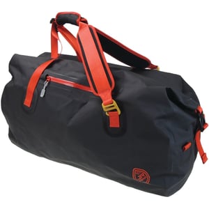 Jr Gear Roll Top Vinyl Duffel Su Geçirmez Spor Çanta 30 Litre-SİYAH-KIRMIZI