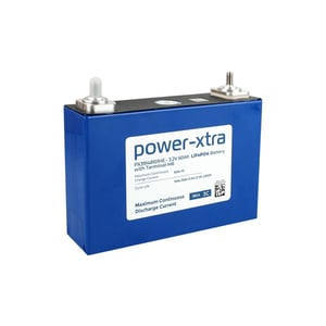 Power-Xtra PX39148101HE - 3.2V 60 Ah LiFePO4 Şarjlı Pil - 3C - Vidalı