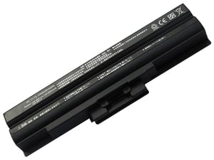 RETRO Sony Vaio VGP-BPS13, VGP-BPS21 Notebook Bataryası - Siyah - 6 Cell