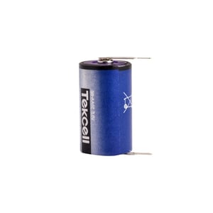 Tekcell SB-AA02-ER142502PT - 1/2AA Size - 3.6V Li-SOCl2 Lithium Pil - 2 Pinli