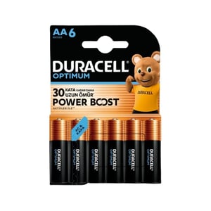 Duracell Optimum AA Kalem Pil 6lı