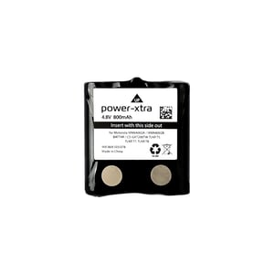 Power-Xtra - Motorola - IXNN4002A - T5 - 4.8V 800 Mah - Ni-Mh - Telsiz Pili