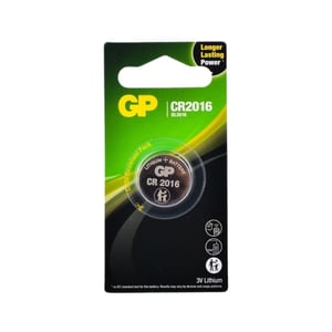 GP CR2016 - 3V Lithium - Lityum Düğme Pil - Tekli Blister