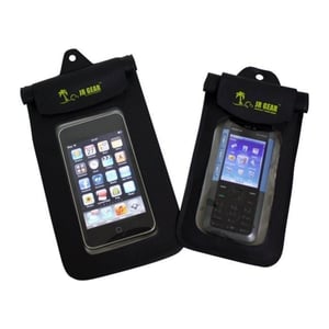 Jr Gear Mobile Pouch Su Geçirmez Büyük Boy Çanta-SİYAH