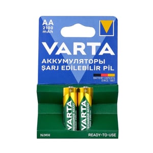 Varta 56706101412 AA 2100 mAh Kalem Pil Ready2Use 2li Blister