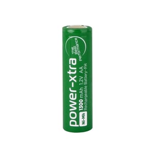 Power-Xtra 1.2V Ni-Mh AA 1300 mAh Şarjlı Kalem (Flat) Pil