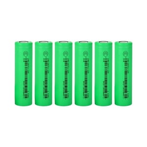 EVE INR18650-25P - 3.7V 2500 mAh Li-ion Şarjlı Pil - 30A 6 Lı Paket