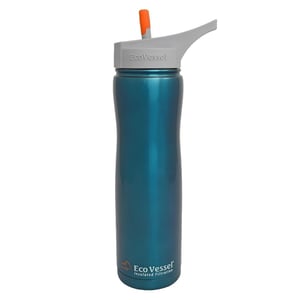 Eco Vessel Aqua Vessel Insulated Filtre Bottle Termos 0.70 Litre-MAVİ