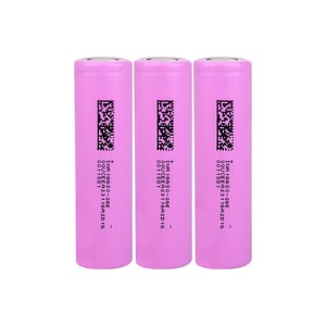 DMEGC INR18650-26E - 3.7V 2600 Mah Li-ion Şarjlı Pil - 7.5A 3 Lü Paket