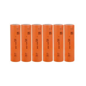 Tenpower INR18650-35HE - 3.7V 3500 Mah Li-ion Şarjlı Pil - 10A 6 Lı Paket