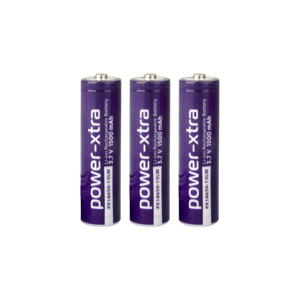 Power-Xtra 3.7V Li-ion 18650 1500 Mah Şarjlı Pil - Başlı - 0.5C 3 Lü Paket