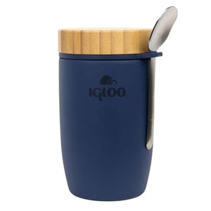 Igloo Bamboo Yemek Termosu 500ml-LACİVERT