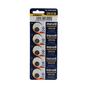 Maxell CR1216 Pil 5li Blister