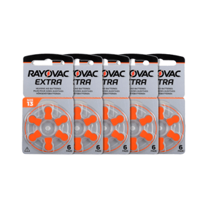 Rayovac Extra Advanced 13 / PR48 Numara Kulaklık Pili 6lı - 5li Paket