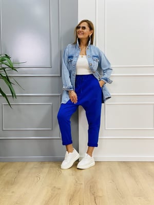 Açık Mavi Jean Ceket