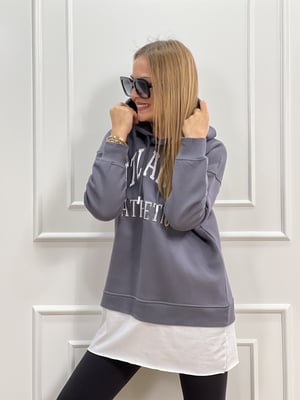 Antrasit Beyaz Atlanta Sweatshirt