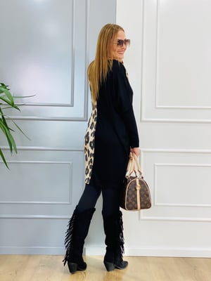 Anvelop Leopar Desenli Bluz