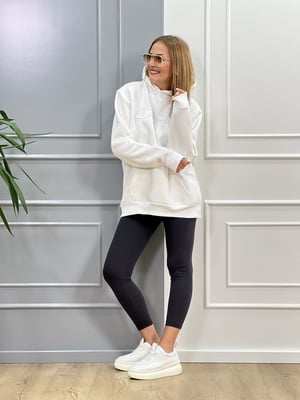 Beyaz Champion Sweatshirt