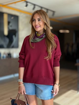 Bordo Basic Sweatshirt