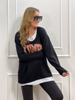 Columbus Siyah Sweatshirt