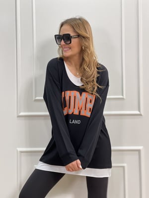 Columbus Siyah Sweatshirt