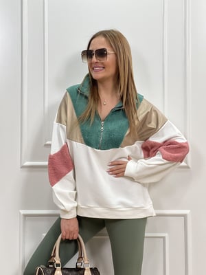 Ekru Teddy Sweatshirt