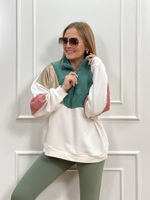 Ekru Teddy Sweatshirt
