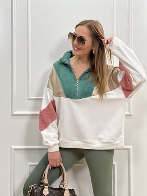 Ekru Teddy Sweatshirt