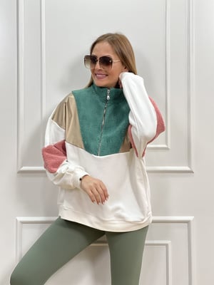 Ekru Teddy Sweatshirt