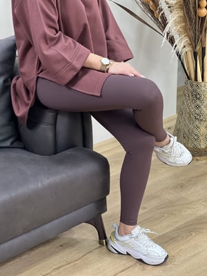 Fitilli Kahverengi Tayt