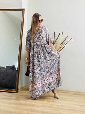 Floral Desenli Elbise