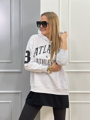 Gri Siyah Atlanta Sweatshirt