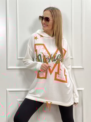 Kapşonlu Michigan Sweatshirt