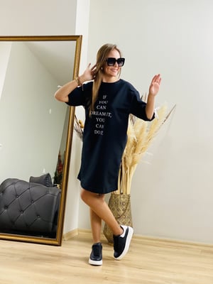 Kol Bağcıklı Sweat Elbise