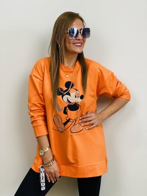 Mickey Mouse Turuncu Sweat