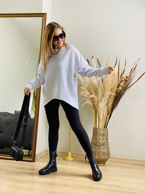 Ön kısa Arka Uzun Sweatshirt