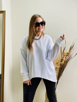 Ön kısa Arka Uzun Sweatshirt