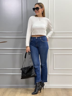 Orijinal Kesik Paça Jean