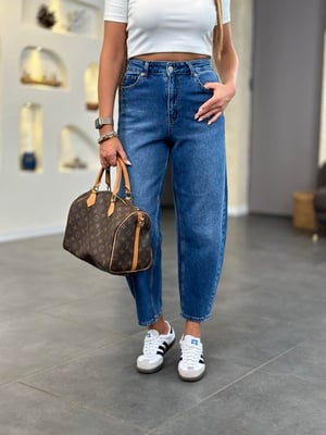 Orijinal Koyu Mavi Balon Jean Pantolon