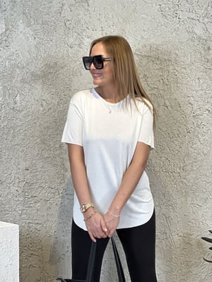 Oysho Modal Beyaz Tshirt