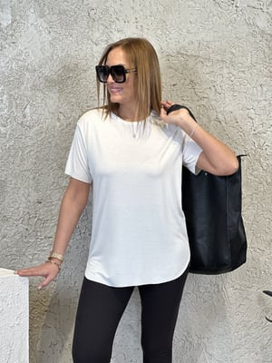 Oysho Modal Beyaz Tshirt
