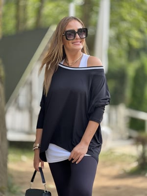 Ribana Detay Atletli İkili Bluz