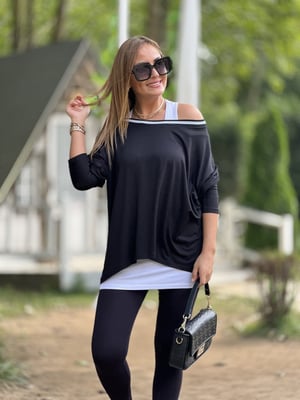 Ribana Detay Atletli İkili Bluz