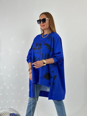 Saks Oversize Figürlü Sweatshirt