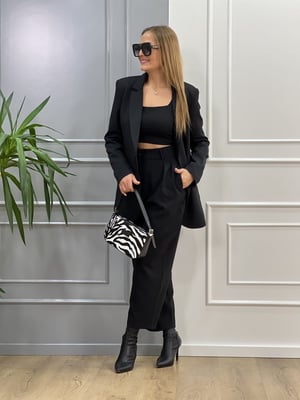 Siyah Ceket Pantolon Takım