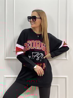 Siyah Georgıa Sweatshirt