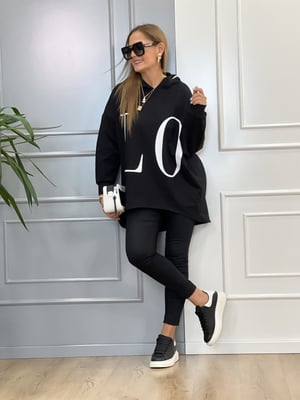 Siyah Love Sweatshirt
