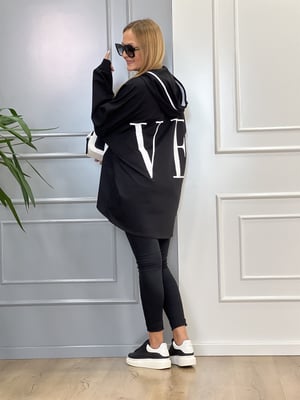 Siyah Love Sweatshirt