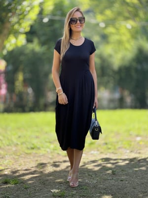 Siyah Şalvar Elbise